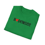 Unisex Softstyle T-Shirt mit Bodensee-Design Nr. 12 von Seeliebe®