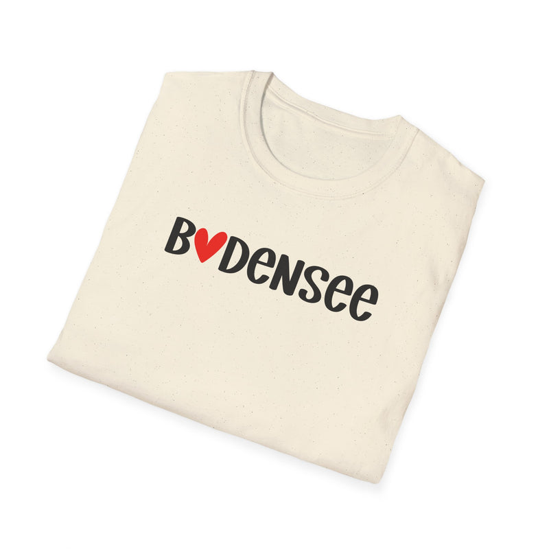 Unisex Softstyle T-Shirt mit Bodensee-Design Nr. 12 von Seeliebe®