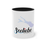 Geschenk Tasse Kaffeetasse Bodensee Seeliebe Design Keramiktasse Lake Constance Schwäbisches Meer