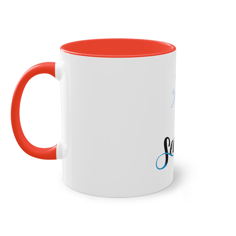 Geschenk Tasse Kaffeetasse Bodensee Seeliebe Design Keramiktasse Lake Constance Schwäbisches Meer