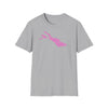 Unisex Softstyle T-Shirt mit Bodensee-Design Nr. 14 von Seeliebe®