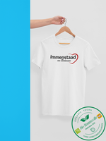 BIO Herren T-Shirt "Immenstaad mit Herz", Bio-Baumwolle, Organic, Vegan, nachhaltig, Design von Seeliebe®