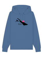 BIO Premium Seeliebe®- Hoodie,  unisex, Design 112 "My Lake, My Love"