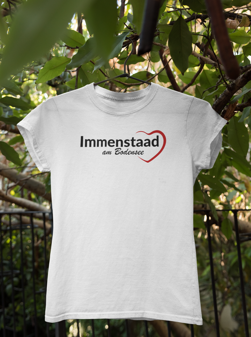 BIO Herren T-Shirt "Immenstaad mit Herz", Bio-Baumwolle, Organic, Vegan, nachhaltig, Design von Seeliebe®