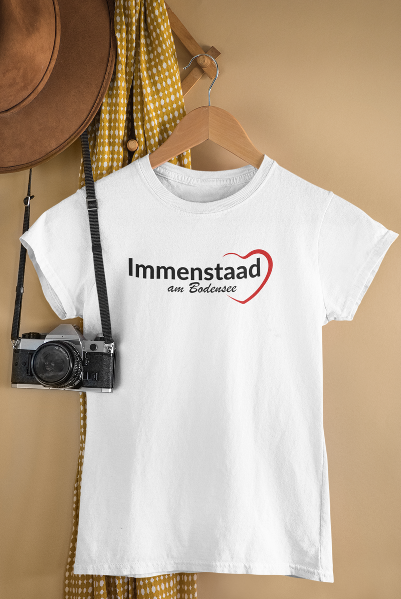 BIO Herren T-Shirt "Immenstaad mit Herz", Bio-Baumwolle, Organic, Vegan, nachhaltig, Design von Seeliebe®